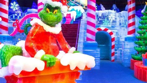 Grinch Inspired Ice Exhibit At Gaylord Palms Opens Friday