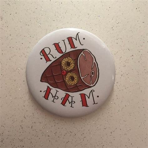 Its Always Sunny In Philadelphia Rum Ham 56mm Pin Badge Etsy Rum