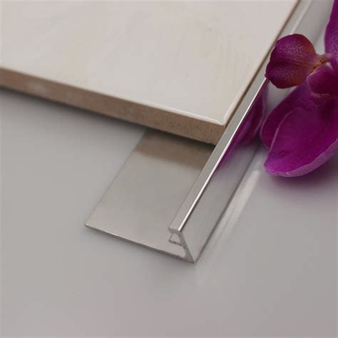 Niu Yuan Fashionable Aluminum Ceramic Tile Border Edging Trim Aluminum