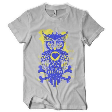 Owl T Shirt Design Tshirt Factory