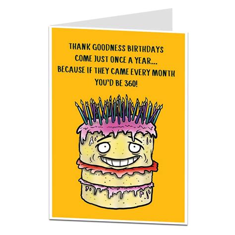 May the almighty god bless you on your big day today and on all the days of your precious life. Funny 30th Birthday Card | Age Joke | LimaLima.co.uk