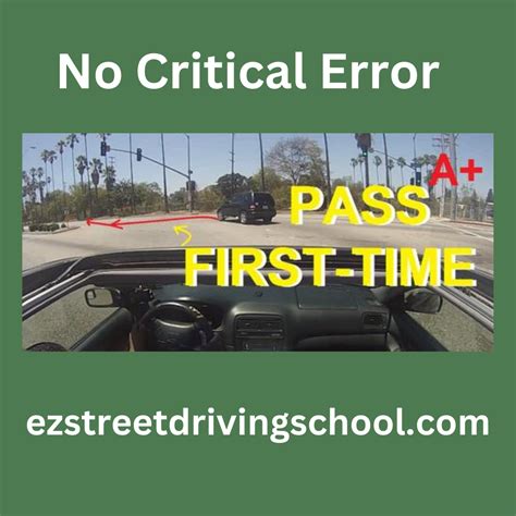 how to pass your driving test first time no critical errors if any of the following happens