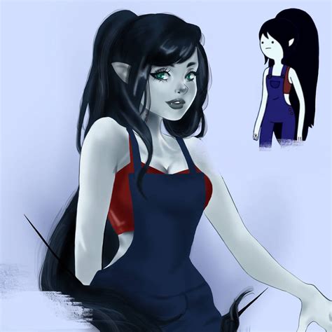 Marceline The Vampire Queen In My Art Style By Amelialouisecarter On
