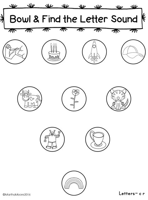 Alphabet Center: Bowl and Learn Activities for Students