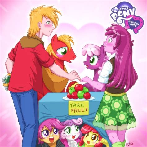 Big Mac And Cheerilee Mlp Eg 1214 My Little Pony Games My Little