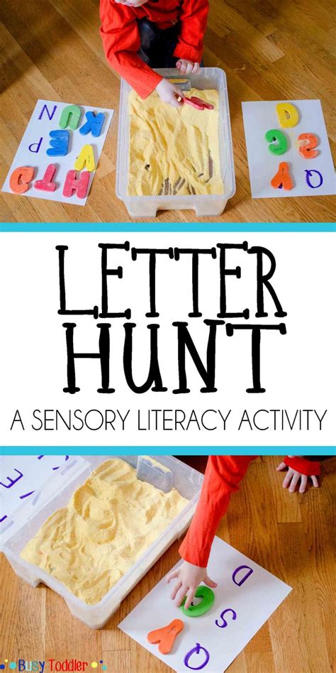 Letter Hunt For Early Literacy With Images Literacy Activities