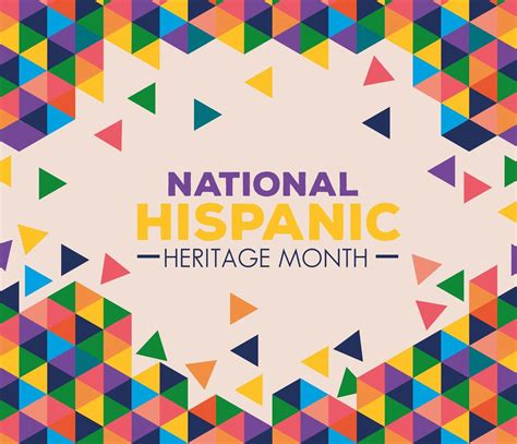 National Hispanic Heritage Month Banner 2039668 Vector Art At Vecteezy