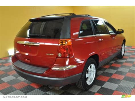 Inferno Red Crystal Pearl 2006 Chrysler Pacifica Touring Awd Exterior
