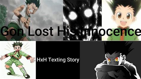 Gon Lost His Innocence Hxh Texting Story Youtube