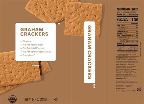 Graham Cracker Nutrition Label Juleteagyd