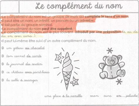 Tutoseu Le Complement Du Nom