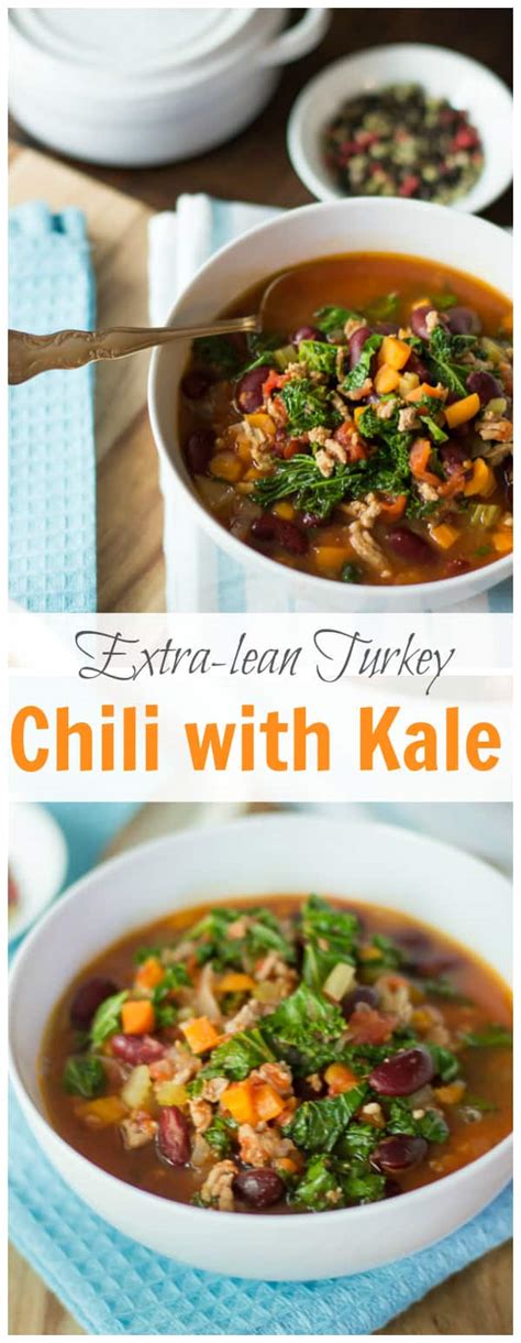 Extra Lean Turkey Chili With Kale Primavera Kitchen