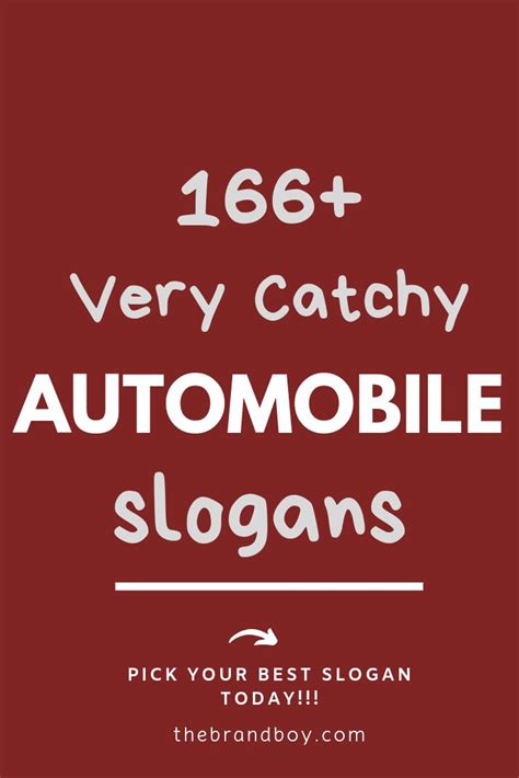 Popular Automobile Slogans And Taglines Generator Guide Slogan Business Slogans