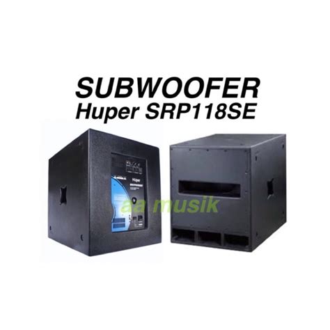 Jual Speaker Subwoofer Huper Srp Se Original Shopee Indonesia