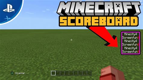 Minecraft Scoreboard Erstellen 🤩 Easy Tutorial Minecraft Bedrock