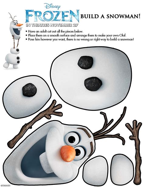 Disneys Frozen Printable Activities And Games For Kids