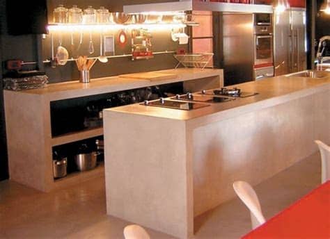 9 estilos de cocinas integrales modernas. 10 estilos de cocina con cemento alisado - Blog y Arquitectura