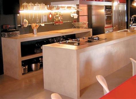 Más recetas de cocina fáciles en nuestros canales de youtube deuvasaperas y recetasdecocina. 10 estilos de cocina con cemento alisado - Blog y Arquitectura