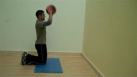 Tall Kneeling Linear Med Ball Chest Pass And Overhead Throw Youtube