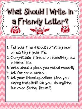 But still, there are some limitations to what technology can do. How To Write a Friendly Letter- Valentine's Day Theme by ...