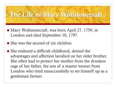 Ppt Mary Wollstonecraft Breaking 18 Th Century Gender Roles