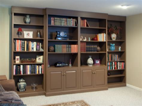 Handmade Bookcases Built In By Downing Fine Woodworking