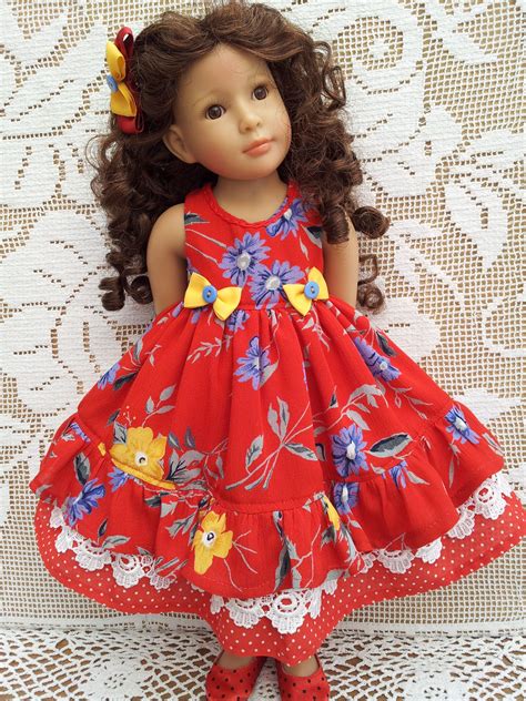 Laura Kidz N Cats By Sonja Hartmann In A Red Floral Dress In A Quality