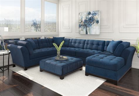 But lately, it seems that the supermodel is back in the fashion spotlight. Cindy Crawford Home Metropolis Navy 3 Pc Sectional ...