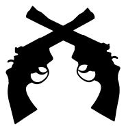Crossed Guns Clipart High Quality Images For Your Creative Projects