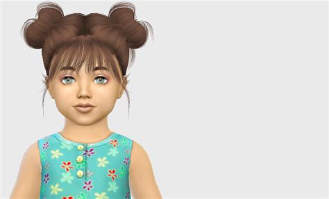 Sims 4 Cute Kids Hair Cc Merchantbda