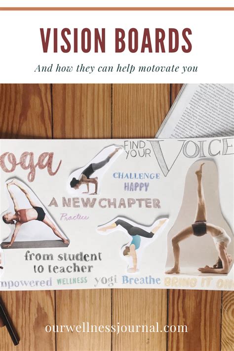 My Yoga Vision Board Our Wellness Journal Yoga Teacher Training