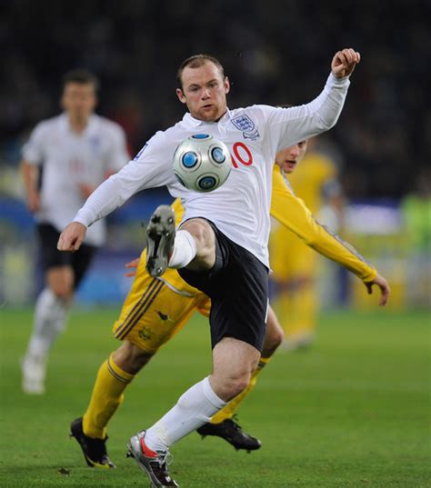 Ukraine looked set to head into the break with their lead intact, but that changed through the prolific forsberg on 43 minutes. Wayne Rooney in Ukraine v England - FIFA2010 World Cup Qualifier - Zimbio