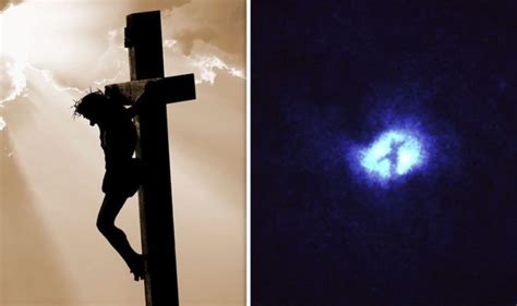 ‘gateway To Heaven Nasa Hubble Image Shows Jesus On Cross In Distant