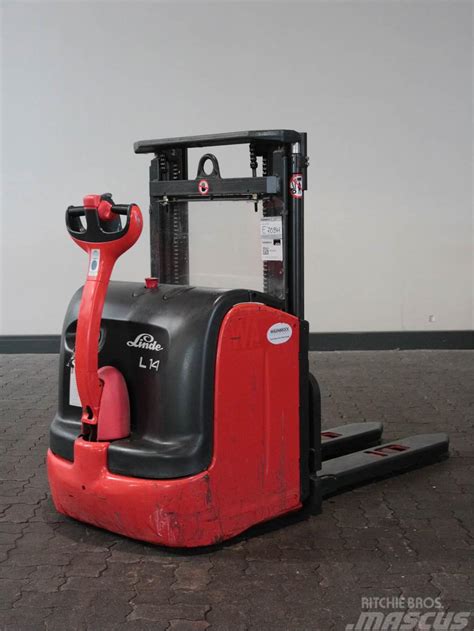 Used Linde L14 372 01 Pedestrian Stacker Year 2005 Price 4806 For