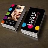 Makeup Artist Business Cards Templates Free Pictures