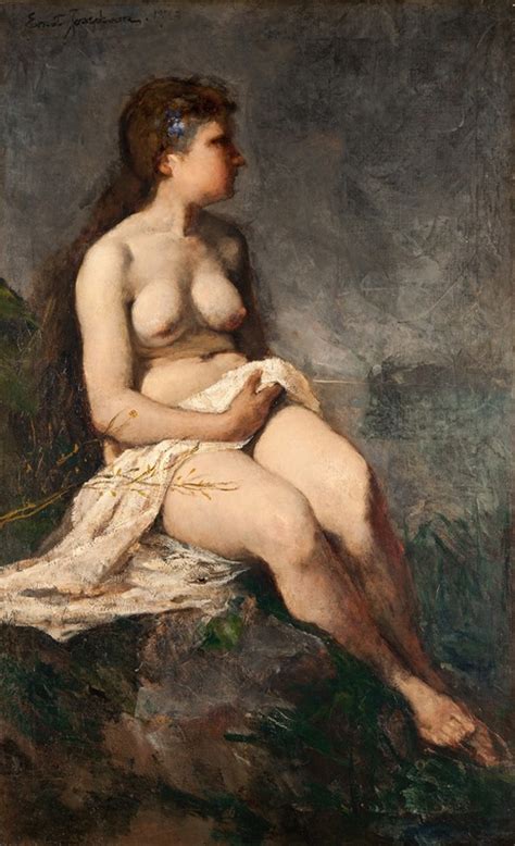 Female Nude Study By Ernst Josephson Artvee