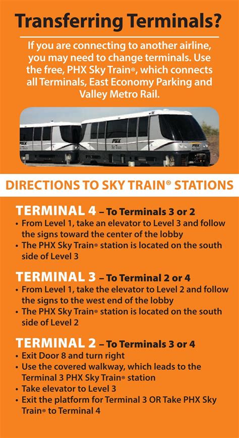 Transferring Terminals? - Phoenix Sky Harbor International Airport