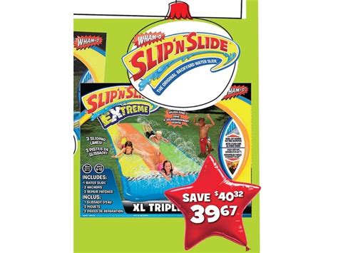 Slip N Slide Wham O Slip N Slide Xl Triple Racer Slip N Slide