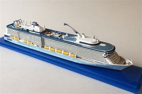 Scale Ovation Of The Seas Cruise Ship Model Ocean Liner By Scherbak Usa Ebay