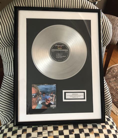 Custom Platinum Vinyl Record Plaques Etsy