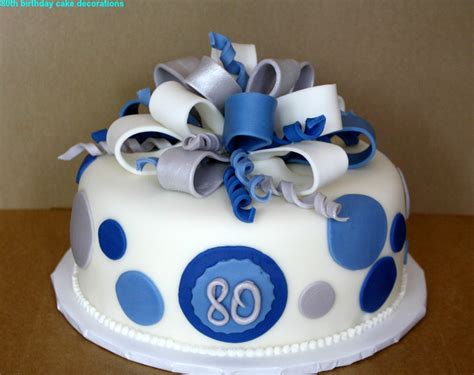 Best 80th Birthday Cake Decorations 2015 - The Best Party Cake