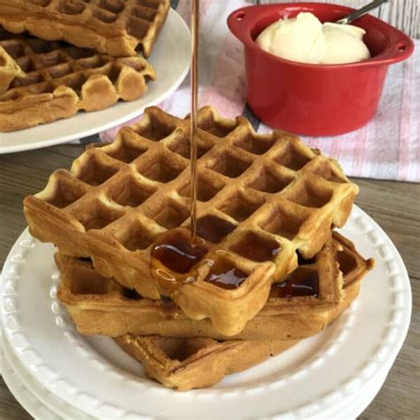 The Best Waffle Recipe Just A Mums Kitchen