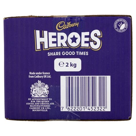 buy cadbury heroes chocolate bulk sharing box 2 kg online at desertcart india