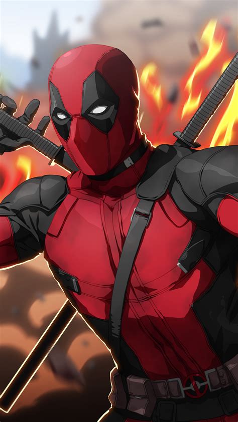 2160x3840 Deadpool Artwork 5k Sony Xperia Xxzz5 Premium Hd 4k