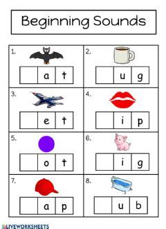 Check spelling or type a new query. Phonics worksheets and online exercises