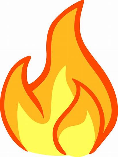 Fire Clipart Transparent Flames Paper Lord Open
