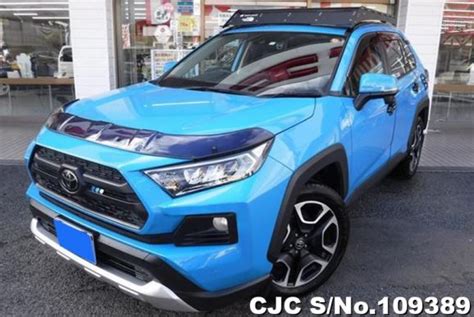 2020 Toyota Rav4 Blue For Sale Stock No 109389 Japanese Used Cars