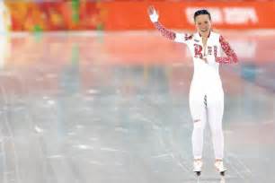 whoops russian speedskater unzips outfit forgets she s nude ny daily news