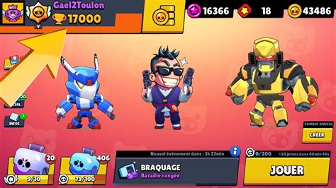 Without any effort you can generate your character for free by entering the user code. BRAWL STARS - ON PASSE LES 17K TROPHÉES EN BRAWL BALL ...