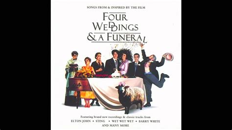 The funeral is a 1996 movie about gangsters and the violent, nasty, and brutish lives they lead. Love In The Rain (Film Score) - Four Weddings And A ...